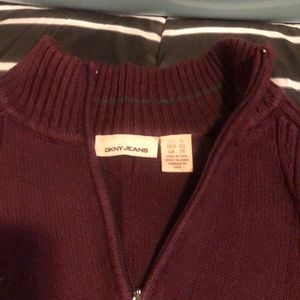 DKNY 1/4 zip sweater